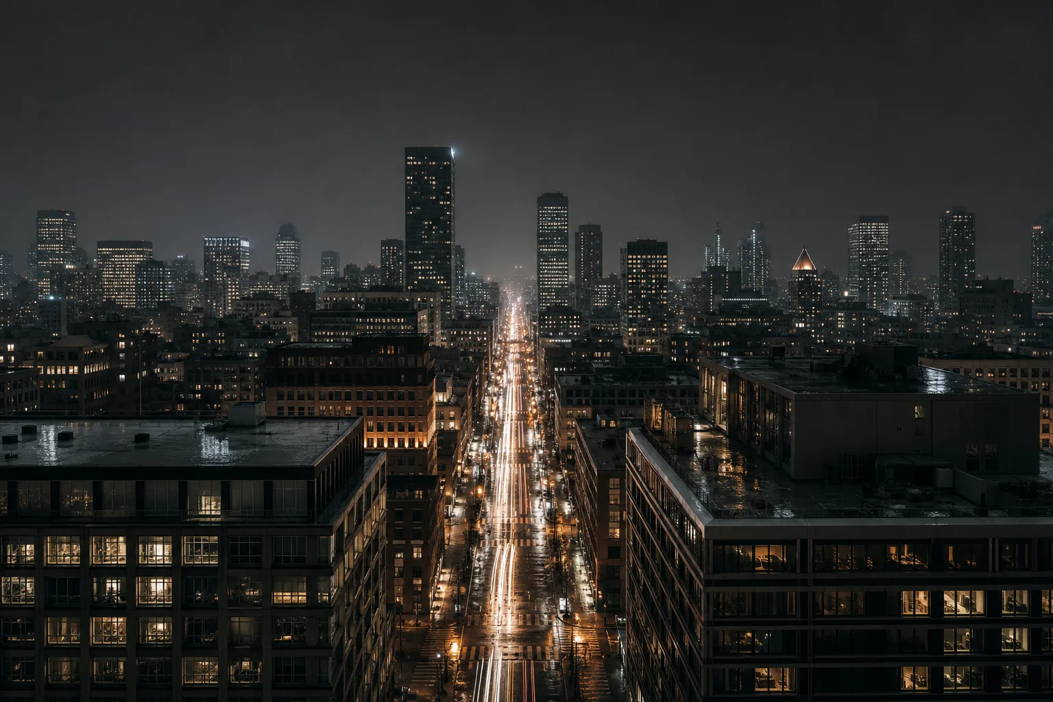 After Midnight, Cityscape photograph
